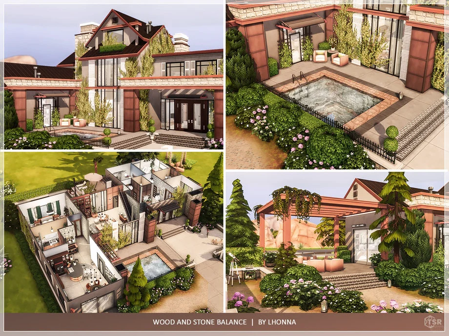 大家庭温馨现代房屋NOCC🏠｜sims4房屋