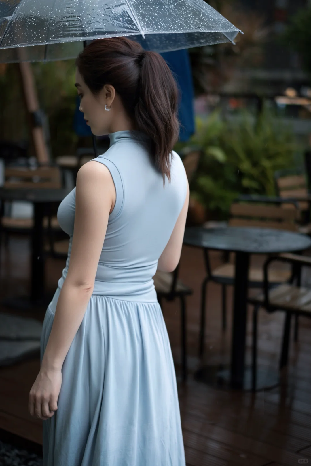 雨天的浪漫｜御姐氛围感穿搭OOTD