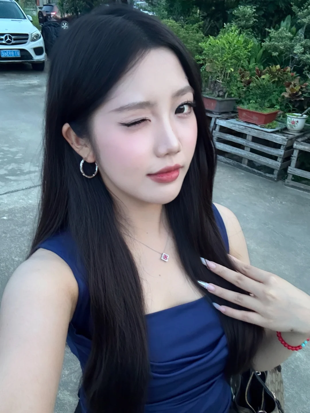 162 100｜今日份气质穿搭💙