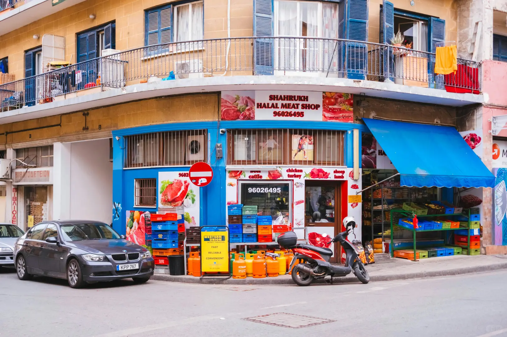 街边店铺的素材|场景绘画素材