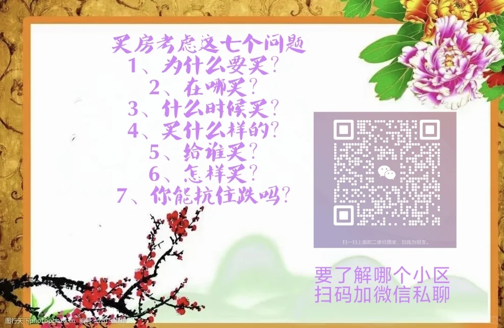 买房先问自己这几个问题