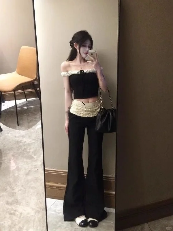 酷酷的辣妹穿搭、