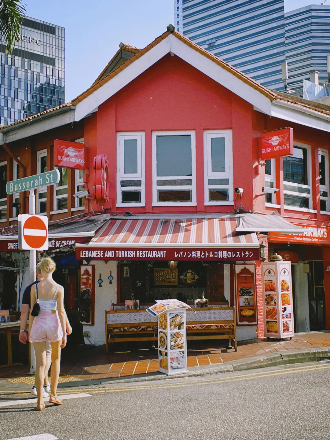 街边店铺的素材|场景绘画素材