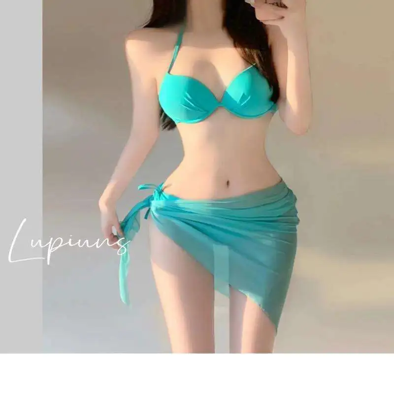 尼泳衣女高级新款三件套｜辣妹必备度假神器