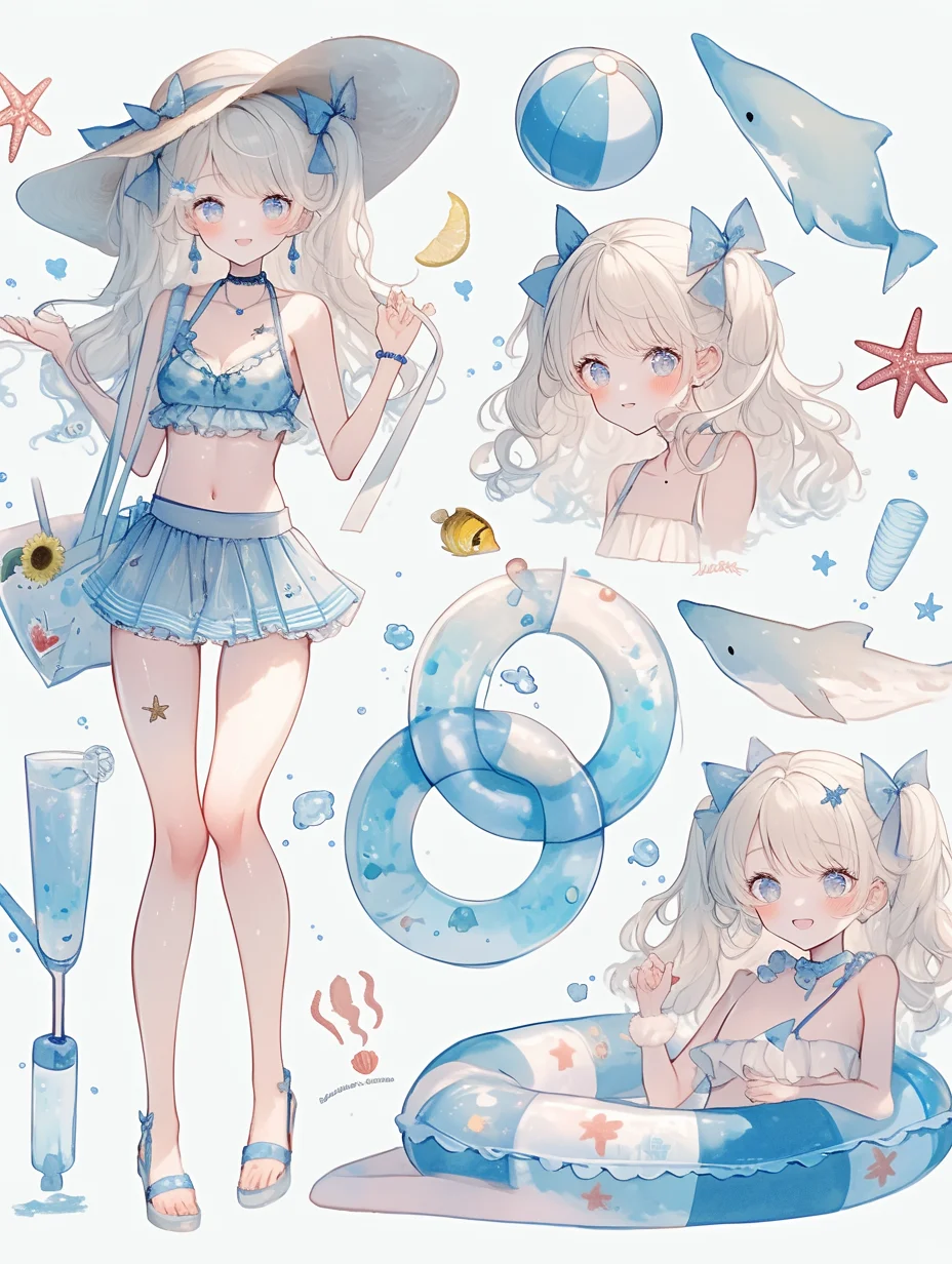 🌊夏日 沙滩 海浪✨