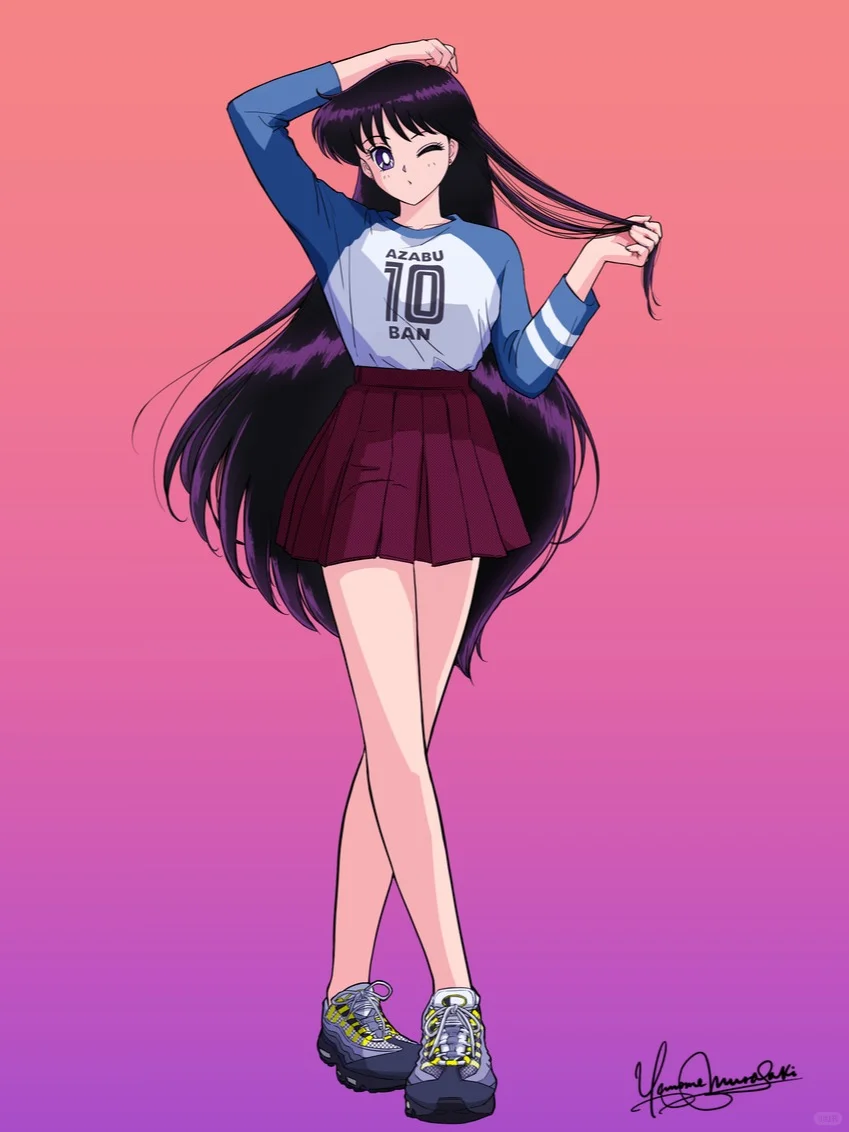 美少女战士夏季泳装哦！