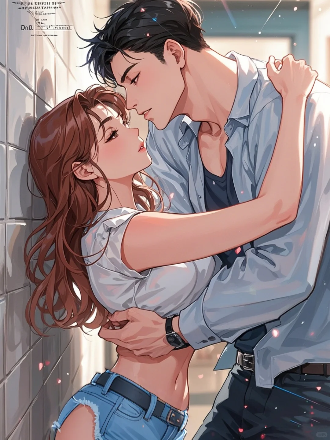 与你羞涩的瞬间…