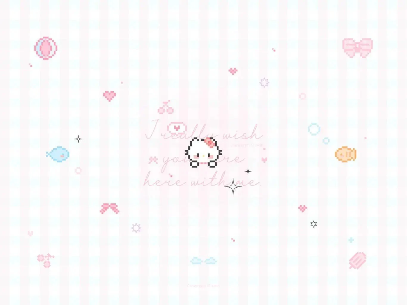 𝘄𝗮𝗹𝗹𝗽𝗮𝗽𝗲𝗿｜可爱kitty电脑iPad壁纸
