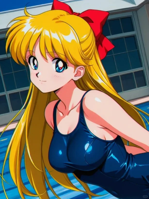 美少女战士夏季泳装哦！
