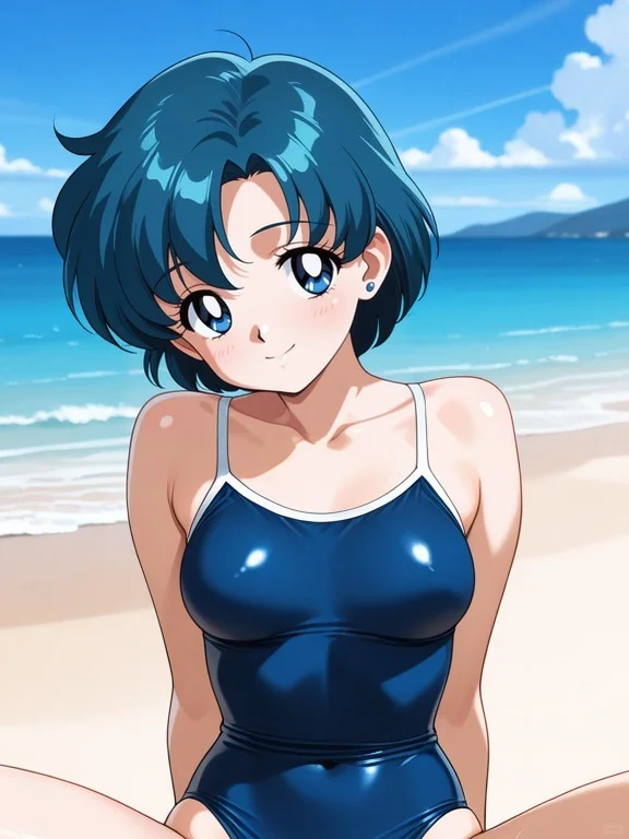 美少女战士夏季泳装哦！