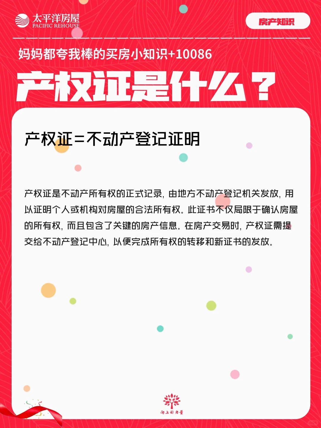 一天一个房产交易小知识。