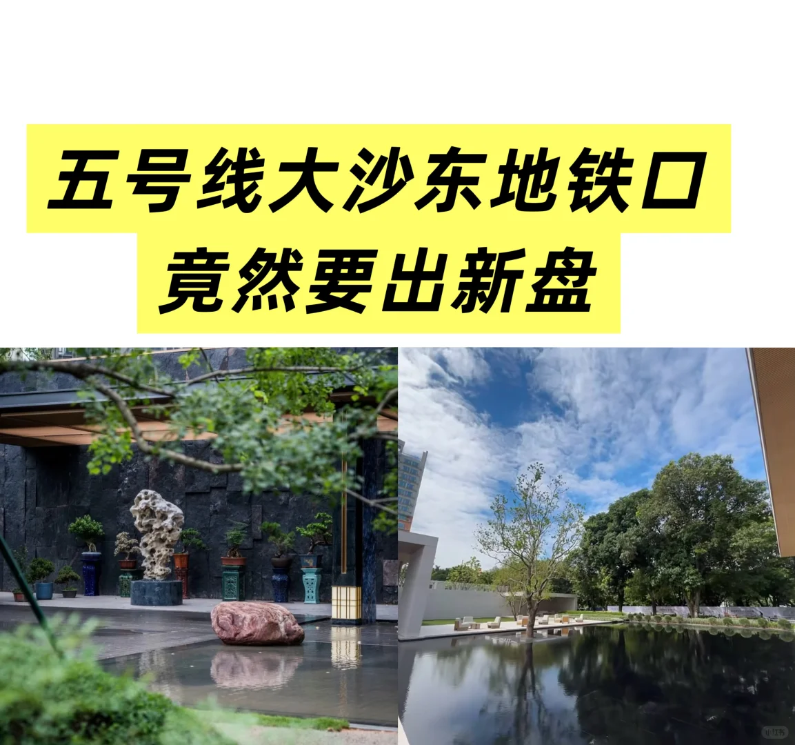 惊不惊喜意不意外！五号线新盘！
