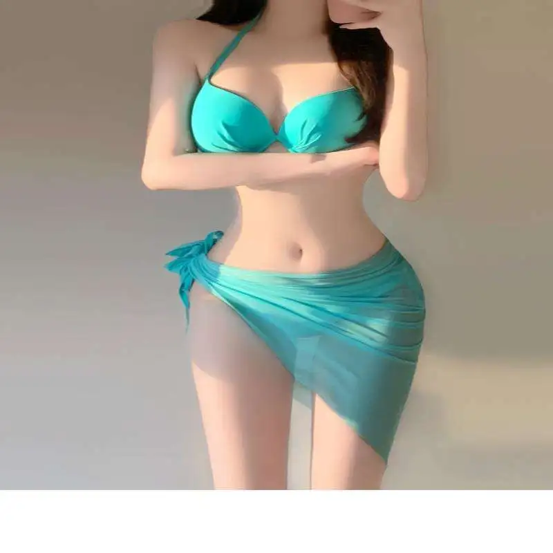 尼泳衣女高级新款三件套｜辣妹必备度假神器