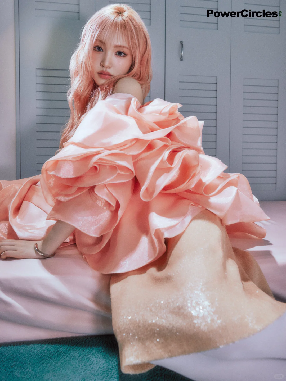 IVE金志垣双马尾白丝，明媚多巴胺少女！