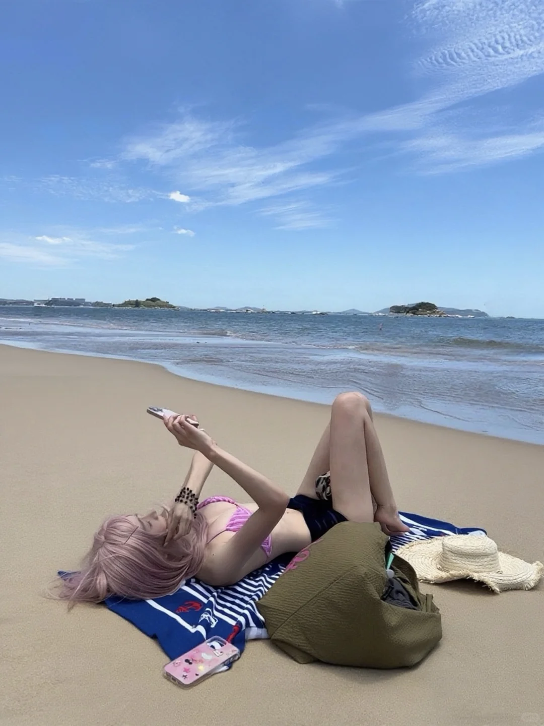 宝宝 你的背美的像贝壳🐚