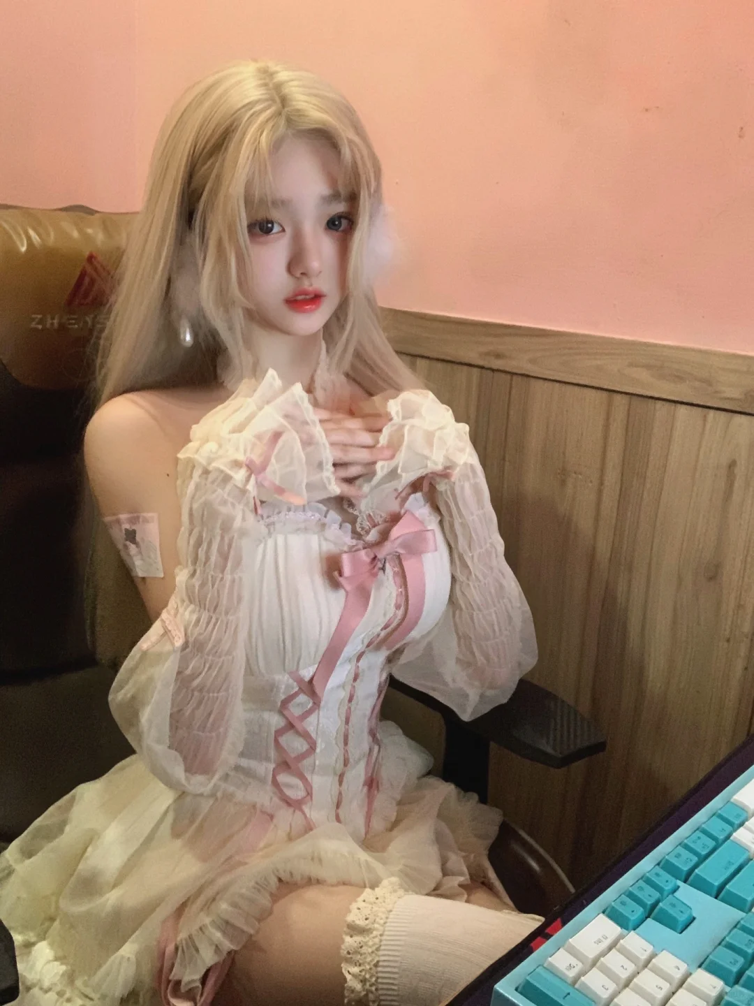 白毛lolita