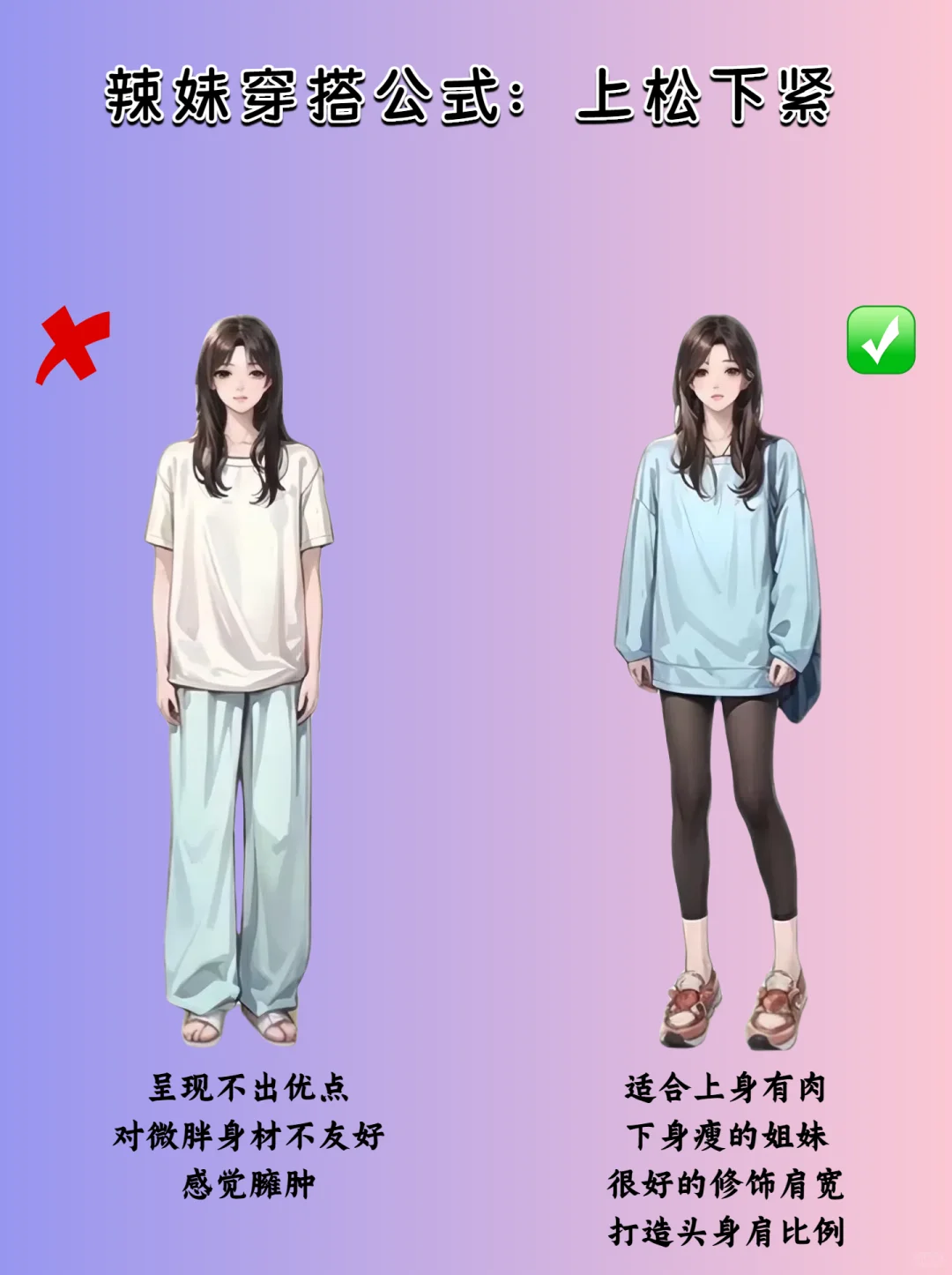 辣妹穿搭公式来啦~