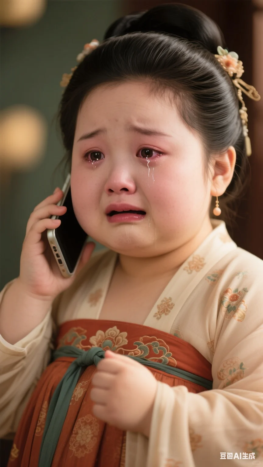 救命！被AI造的唐代哭包美人破防眼泪会拉丝
