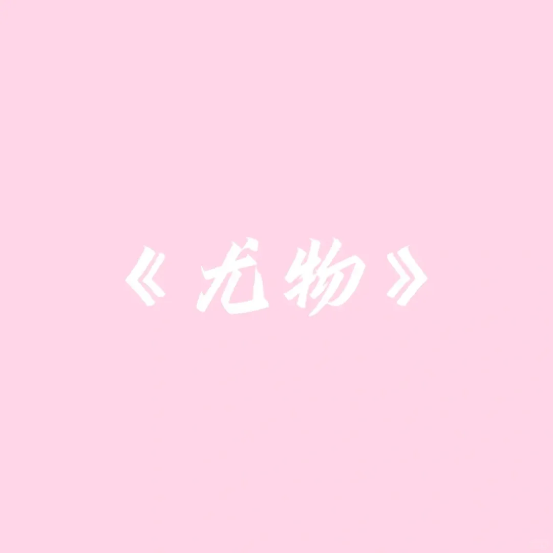 小说《尤物》随笔摘抄
