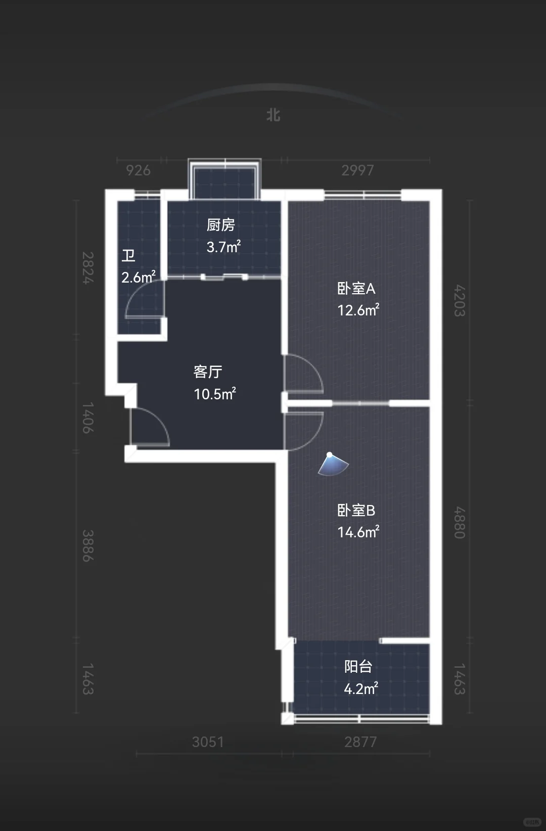 “刀把户型”求设计