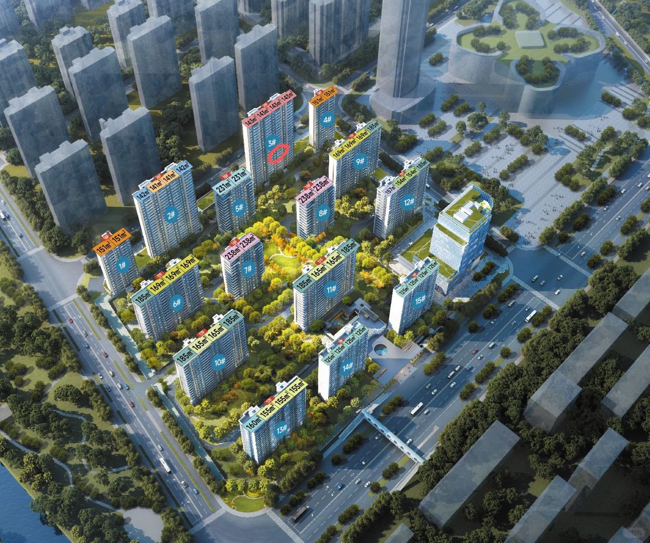 标题：🏘️理想家园蓝图 | 壹號院楼盘规划 正