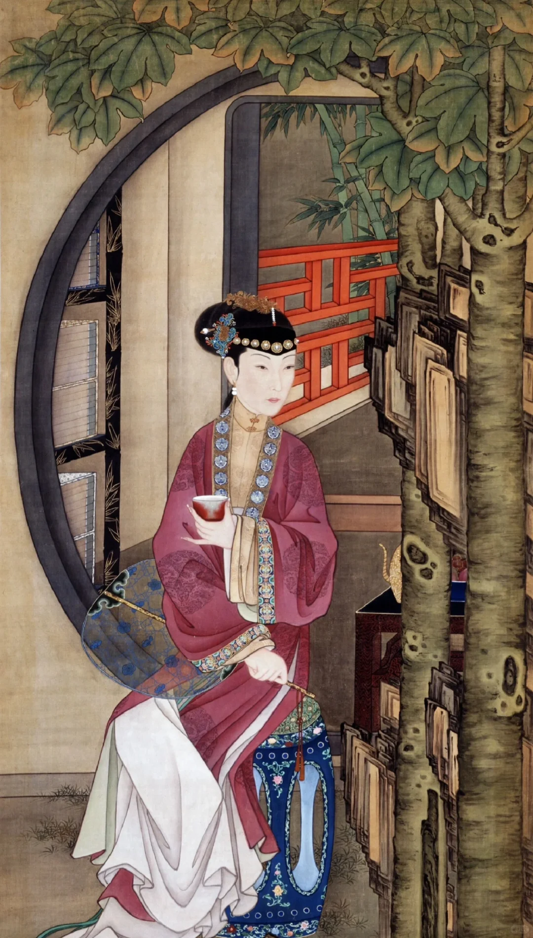 雍正十二美人图/中式美学巅峰