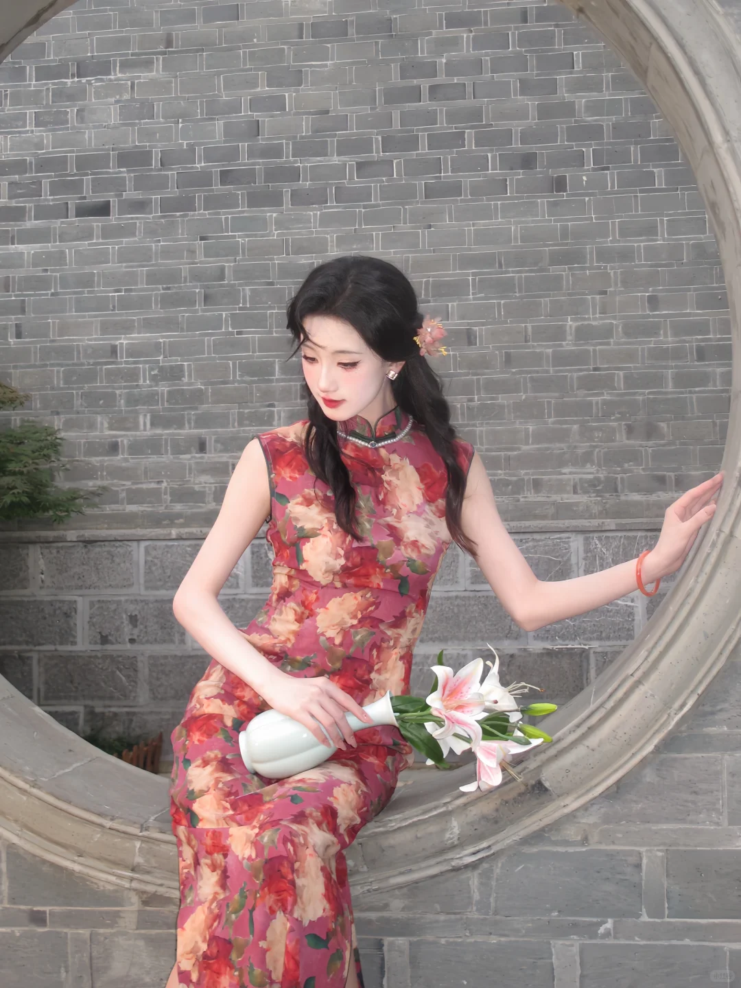 纵你阅人何其多，无人相似我🍃南京旗袍
