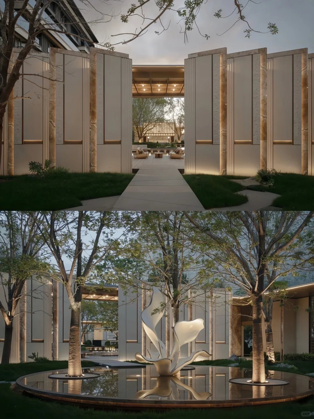 凝结隐逸美学 用极简几何线条勾勒景观轮廓