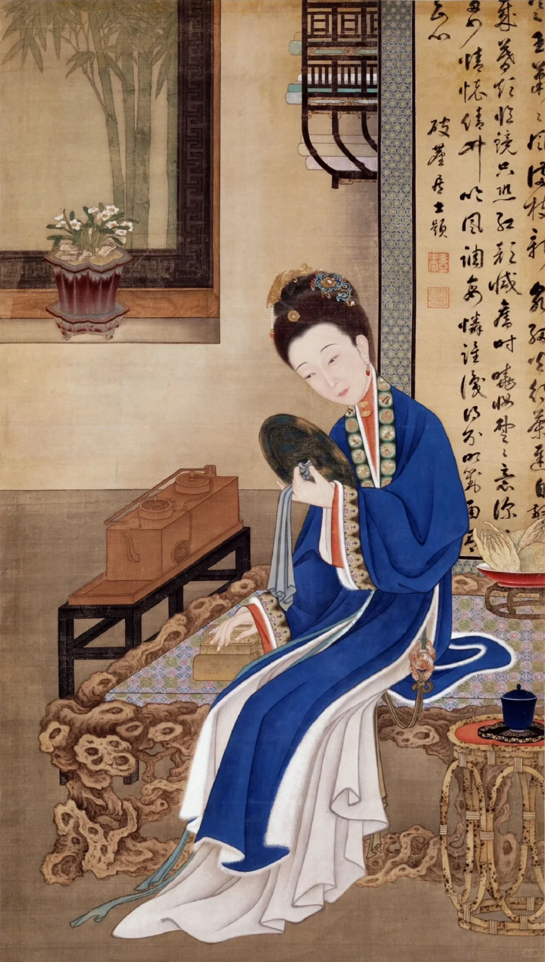 雍正十二美人图/中式美学巅峰