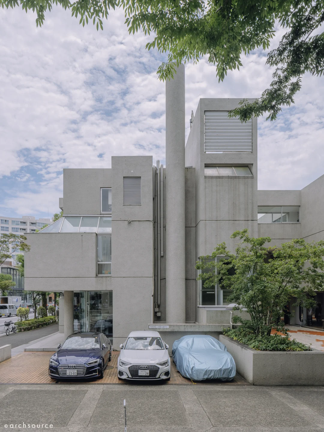 槙文彦设计的代官山集合住宅