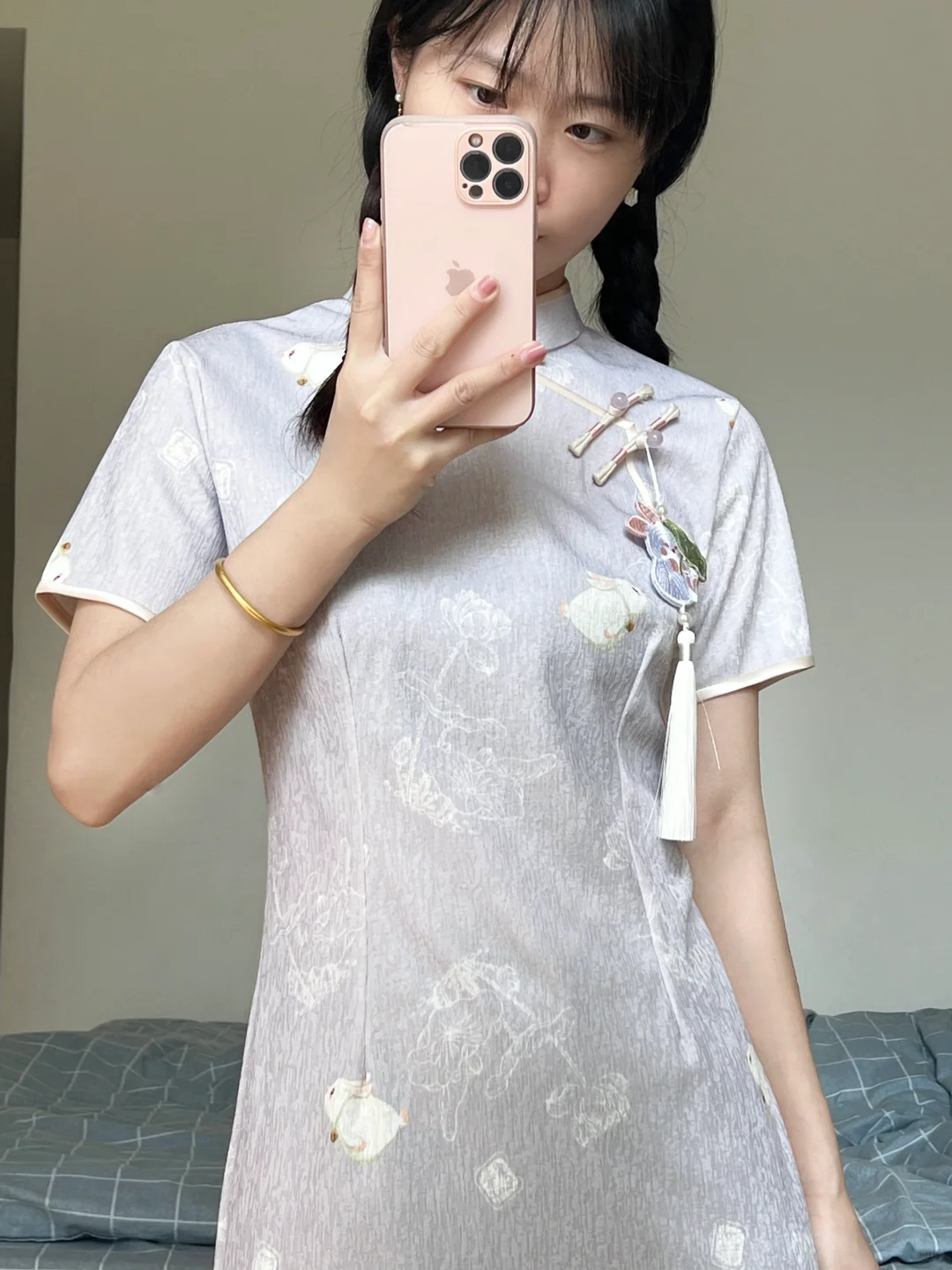漫漫旗袍｜可可爱爱的小兔子 小可爱们冲了嘛