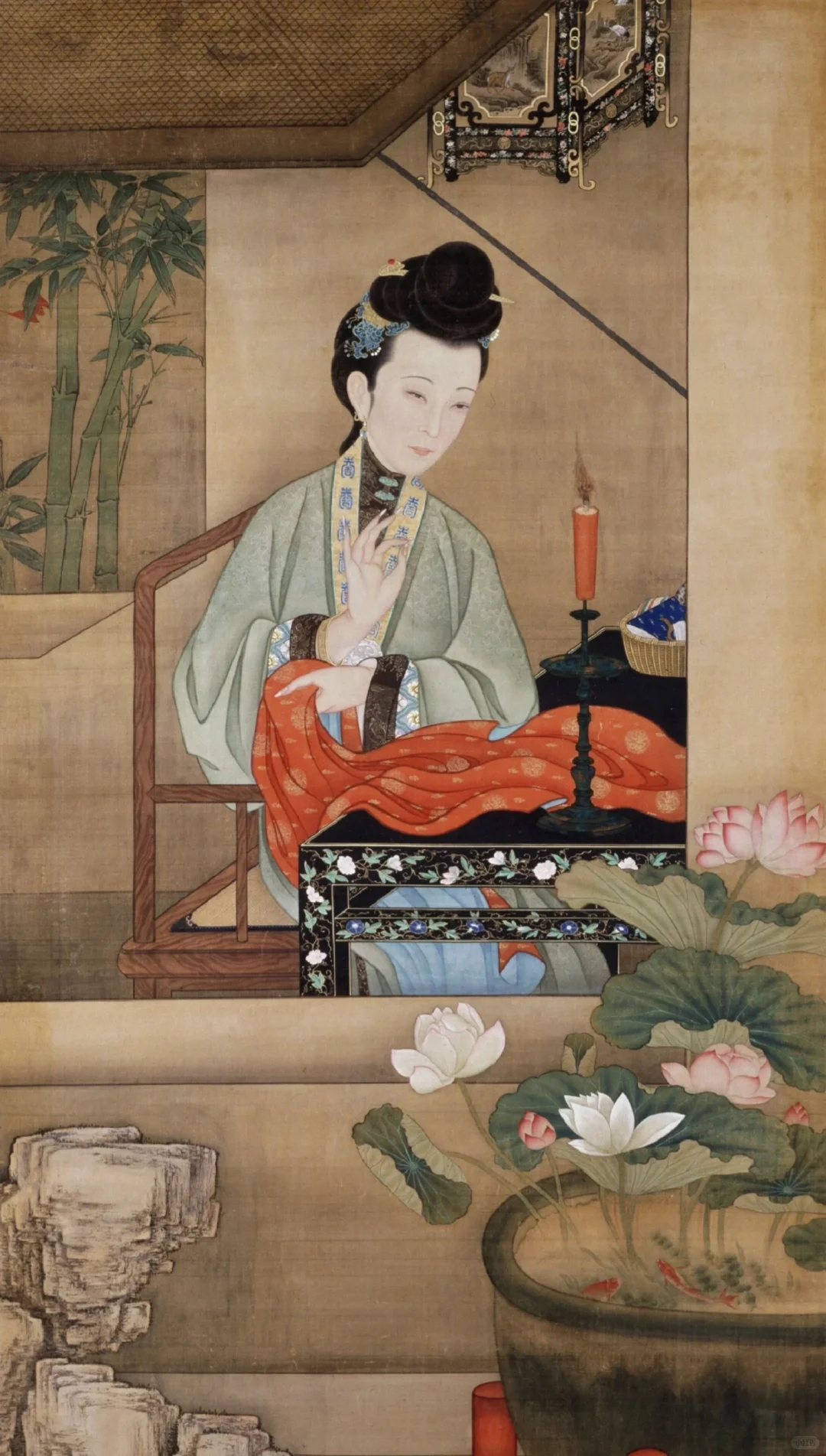 雍正十二美人图/中式美学巅峰