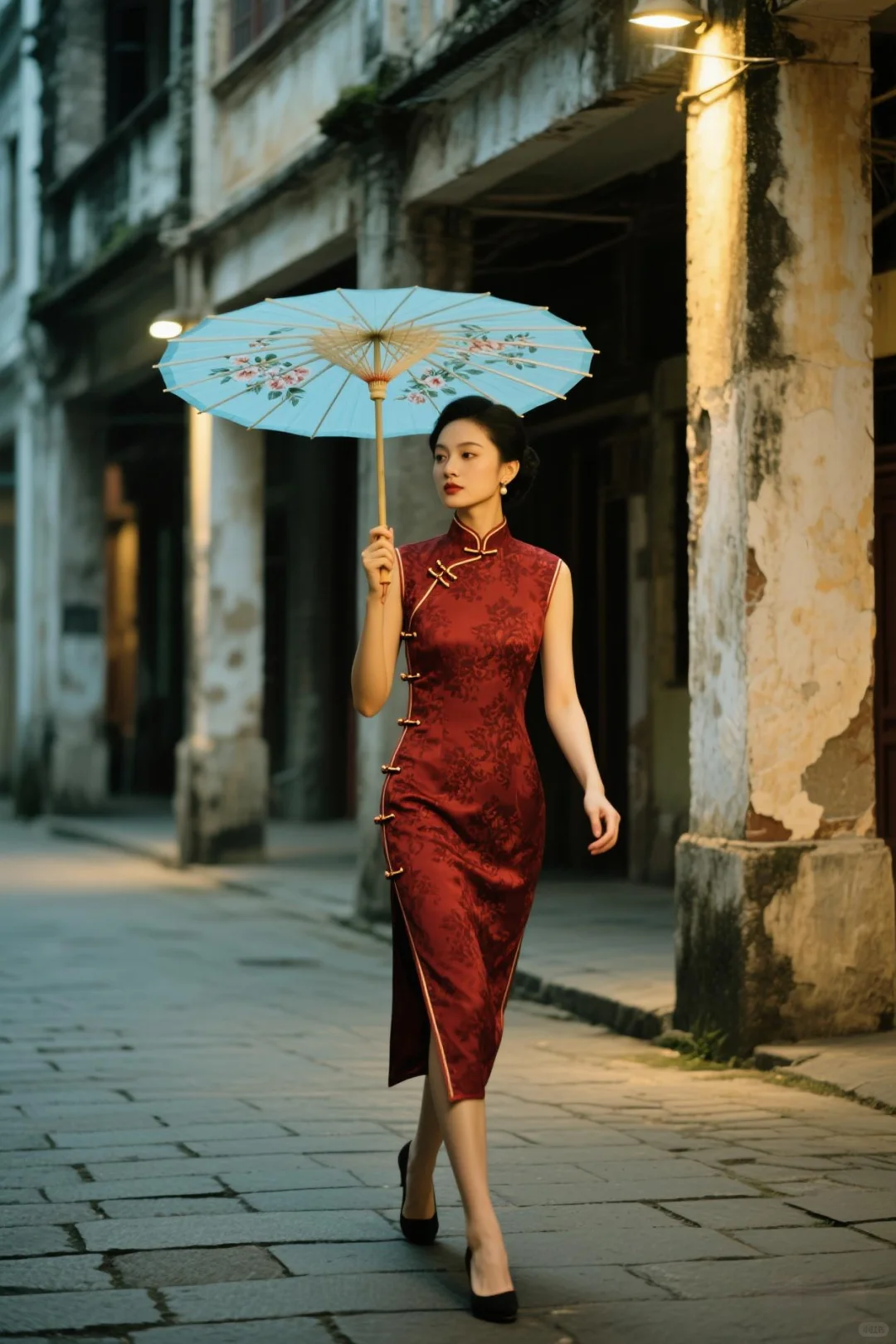 绘画素材（AI创） ℓ 中国风系列之一·旗袍