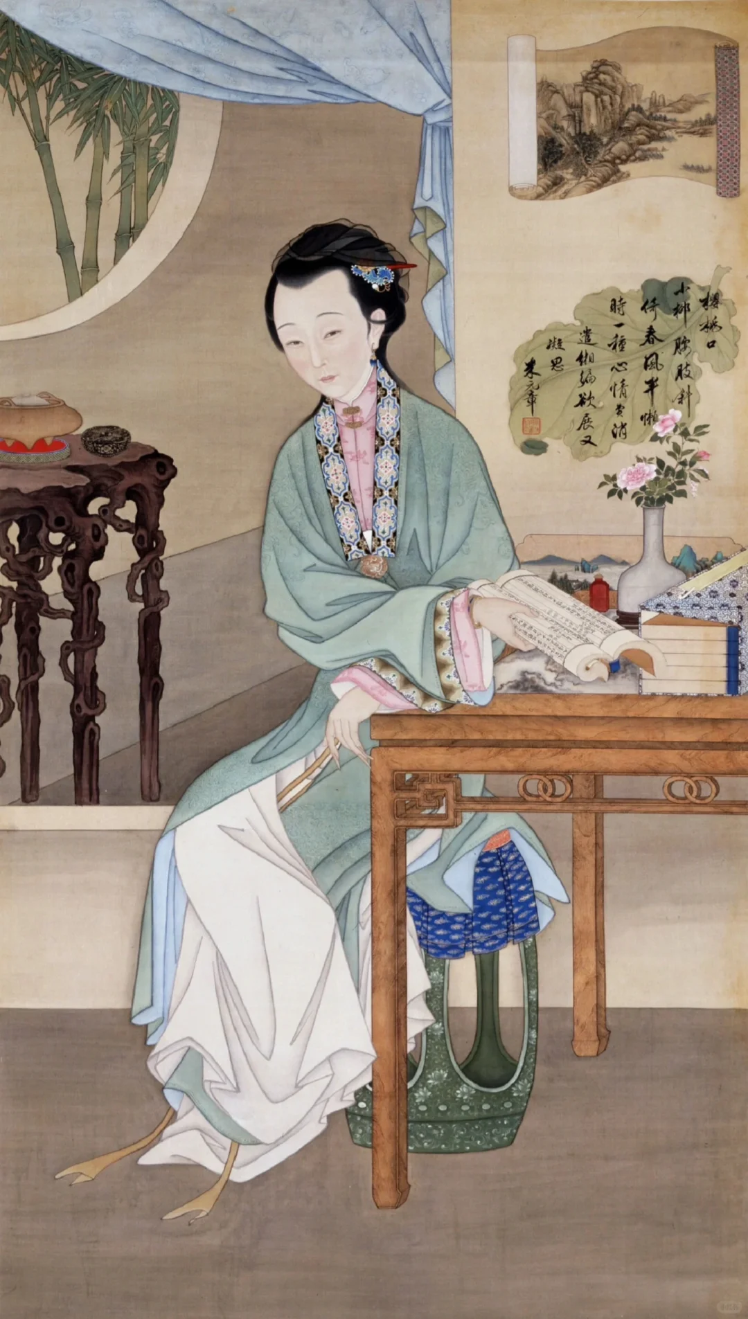雍正十二美人图/中式美学巅峰