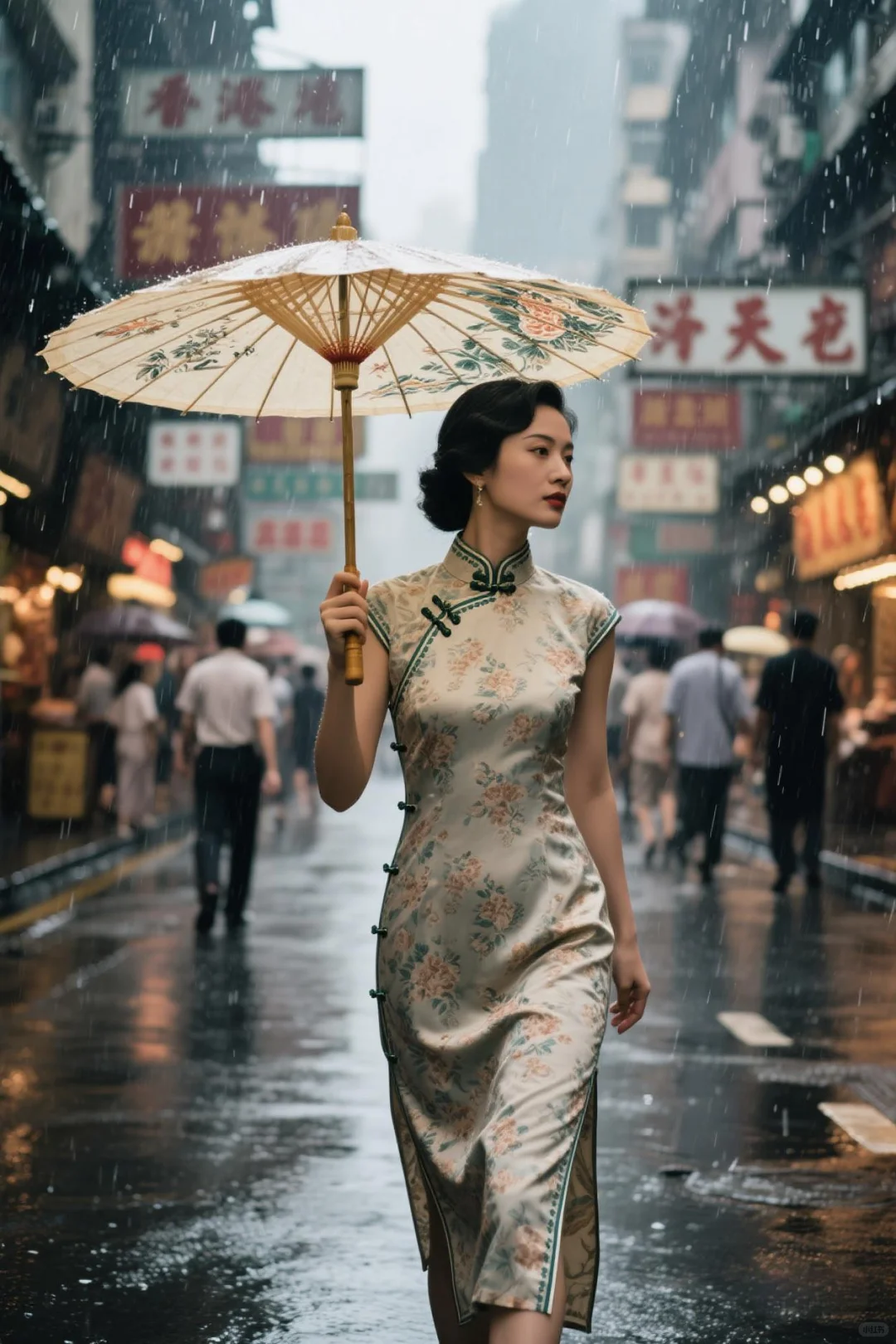 绘画素材（AI创） ℓ 中国风系列之一·旗袍
