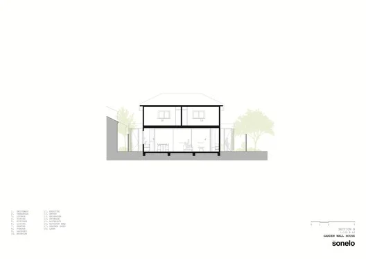 住宅花园|Garden Wall House