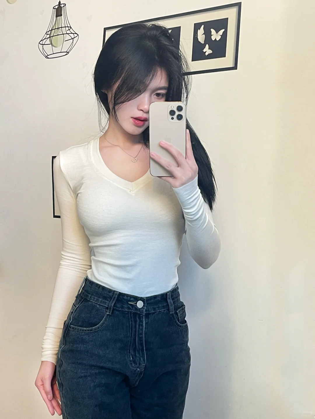 御姐风的女友