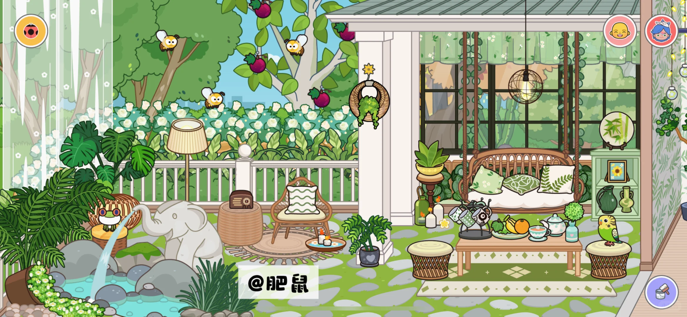 MIGA米加小镇 | 🌟柠檬公寓一楼森系布置