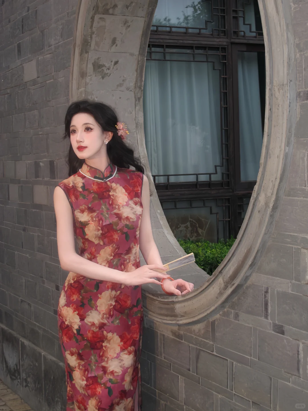 纵你阅人何其多，无人相似我🍃南京旗袍