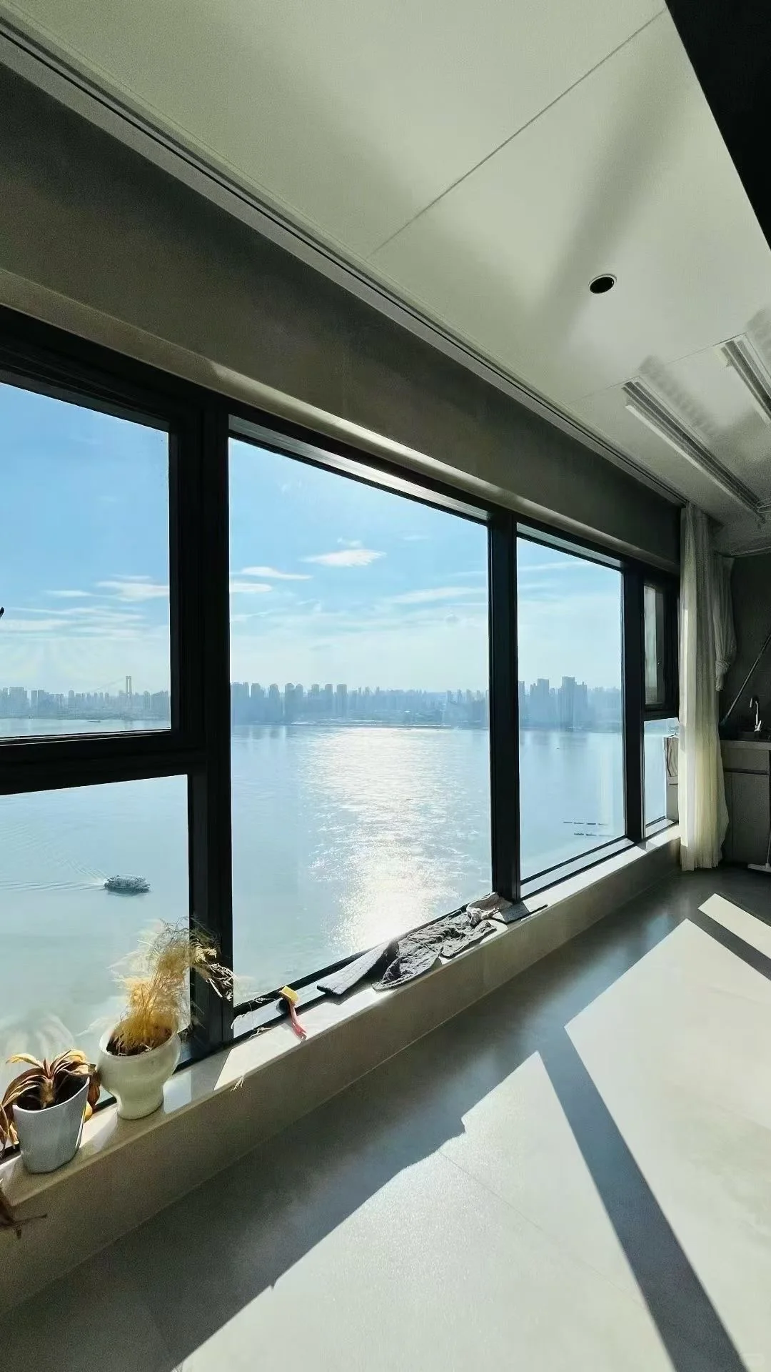 这个江景就很心动