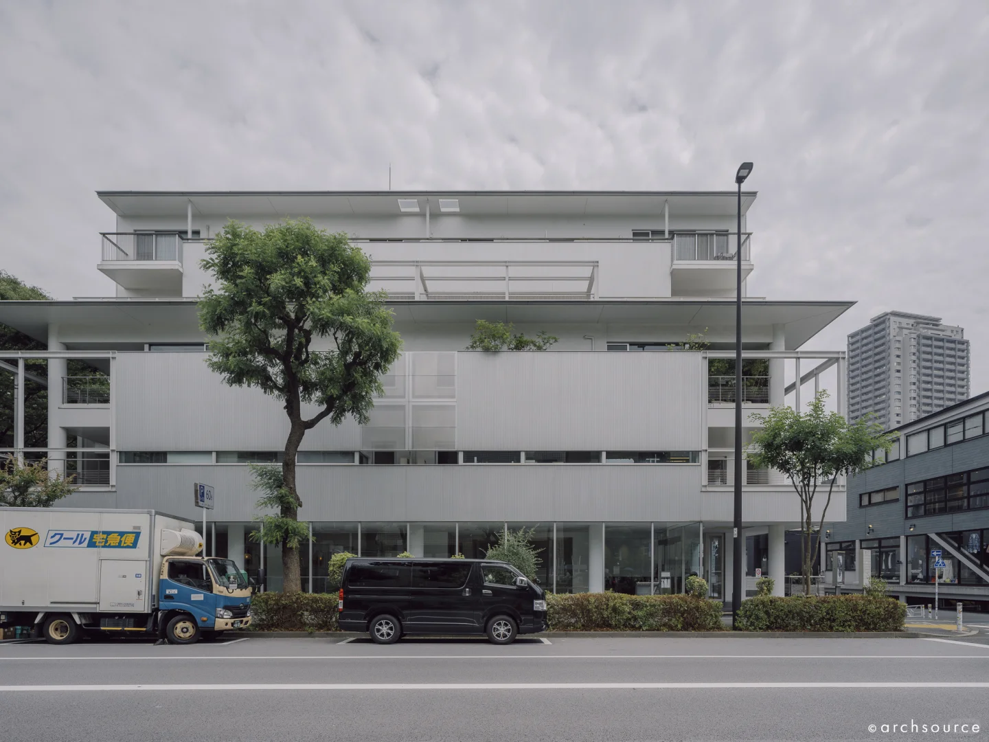 槙文彦设计的代官山集合住宅