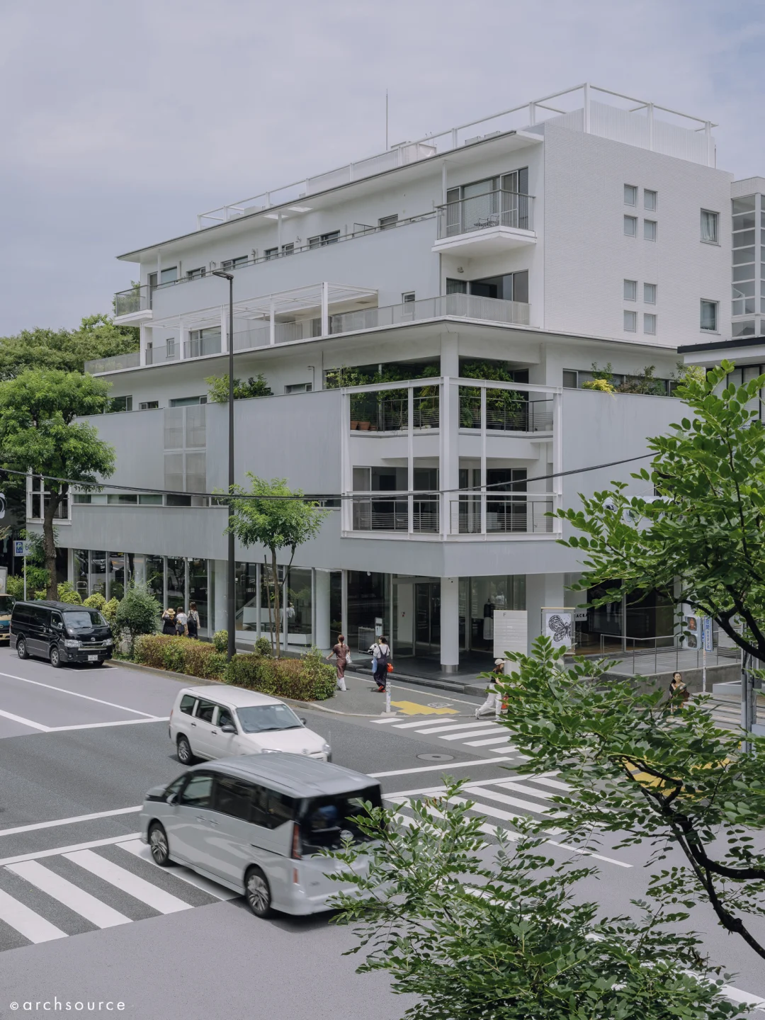 槙文彦设计的代官山集合住宅