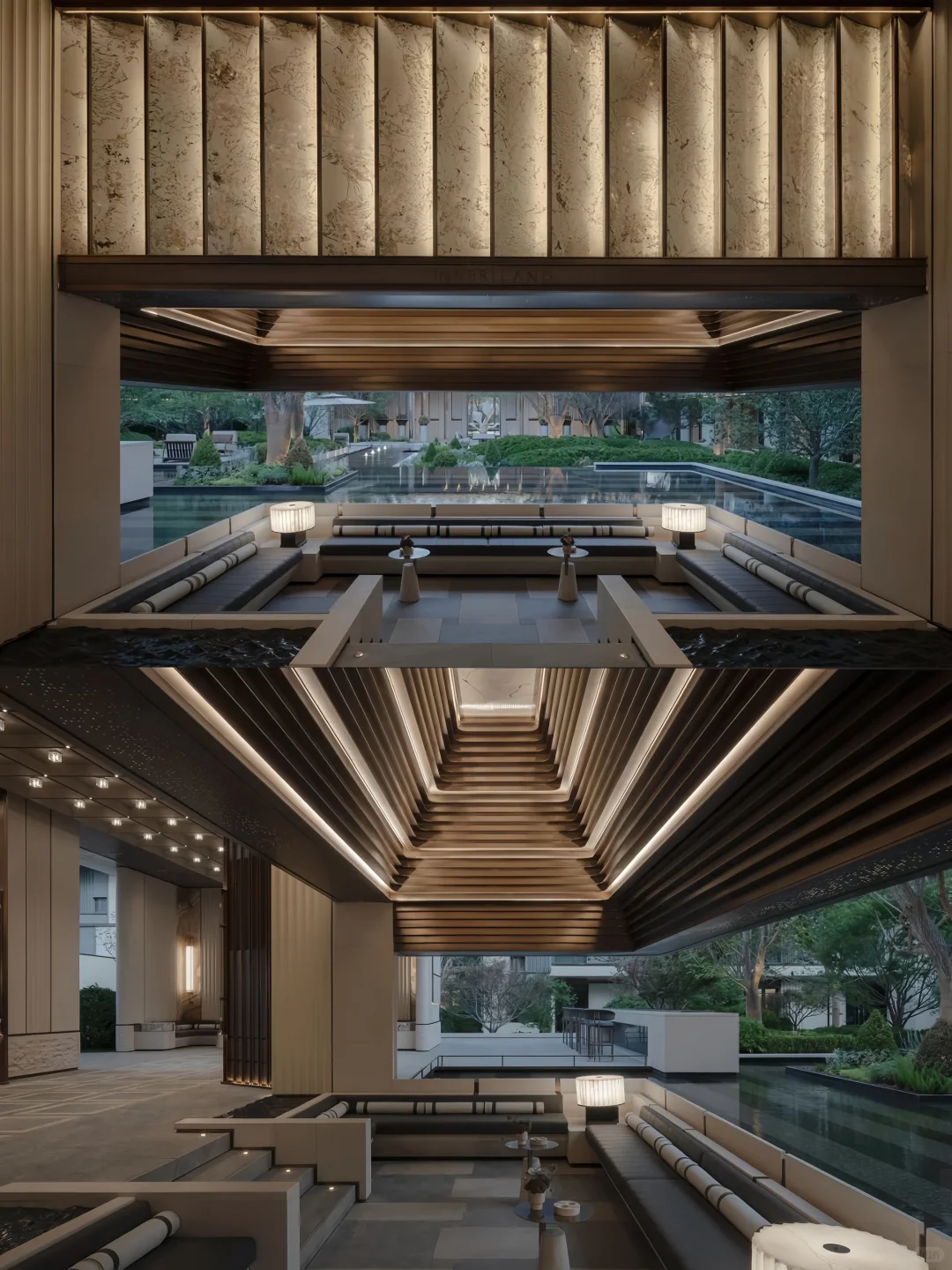 凝结隐逸美学 用极简几何线条勾勒景观轮廓