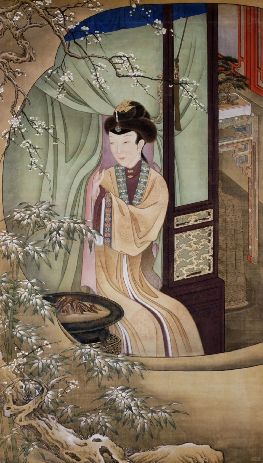 雍正十二美人图/中式美学巅峰