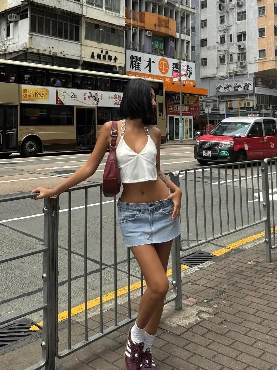 跟着ins学穿搭｜短裙🎀太cool辣🌶️🌶️