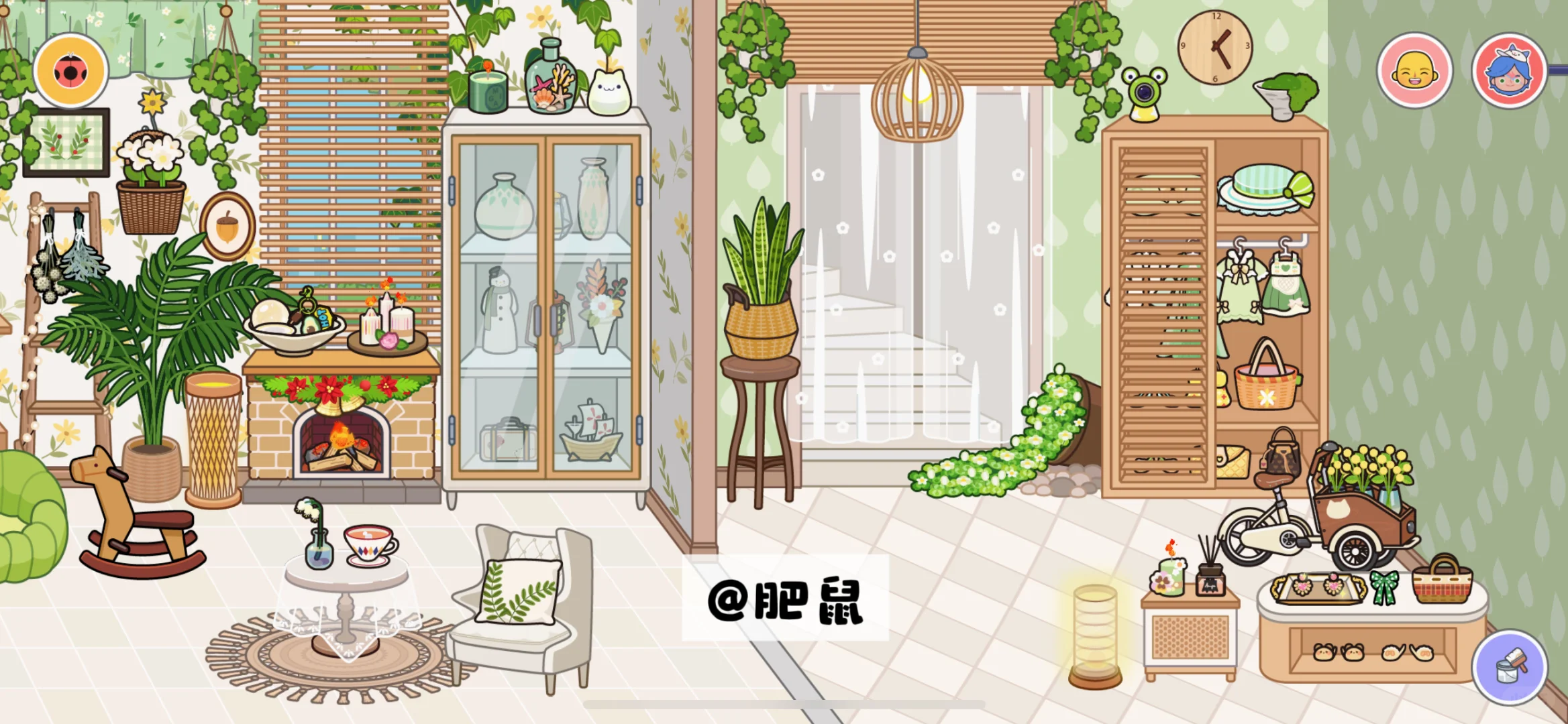 MIGA米加小镇 | 🌟柠檬公寓一楼森系布置