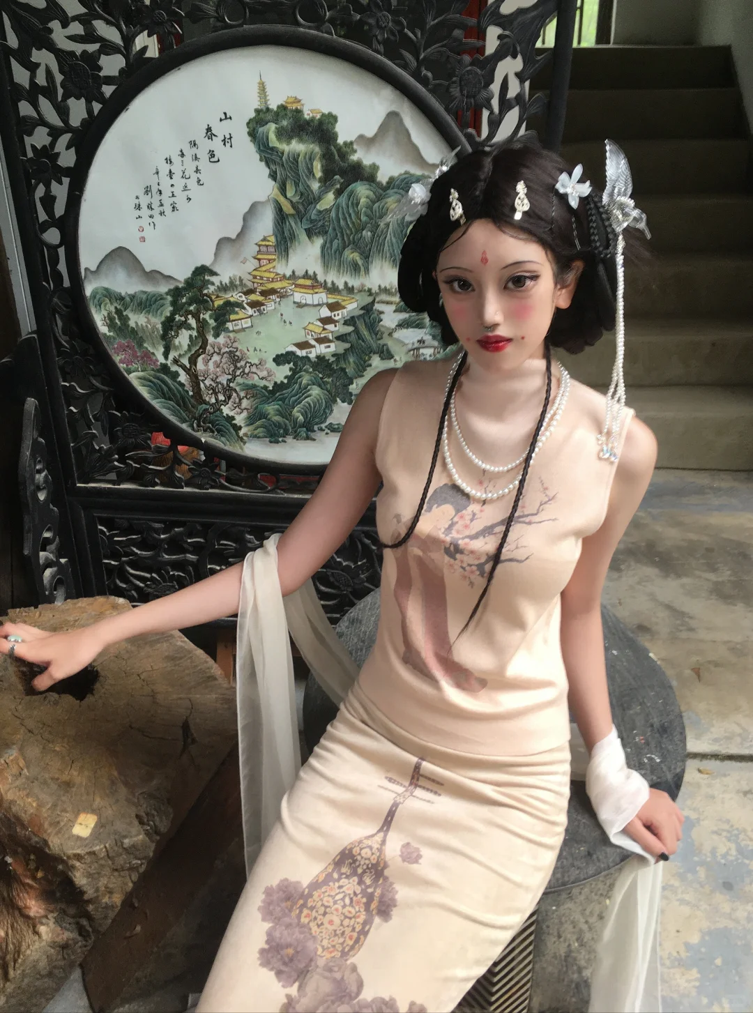 珠玉一般的 美人