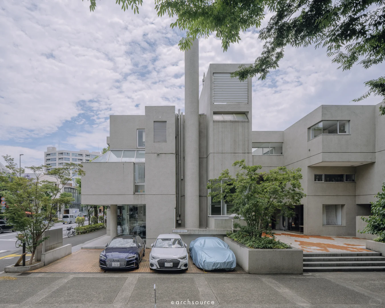 槙文彦设计的代官山集合住宅