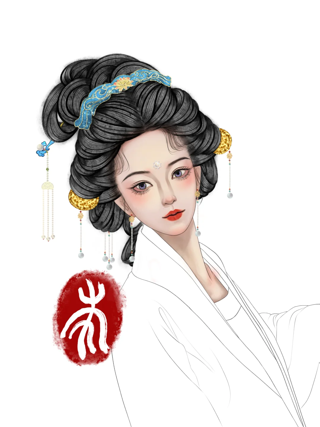 好标准的一个美人