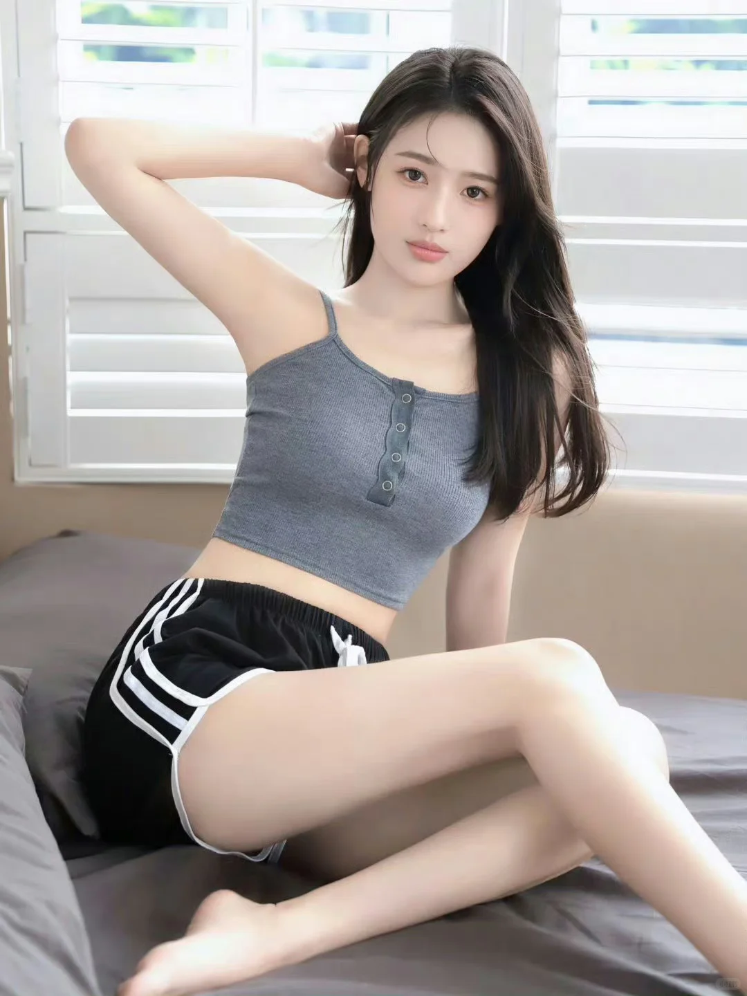 明眸皓齿婉约佳人，温柔妩媚艳压群芳